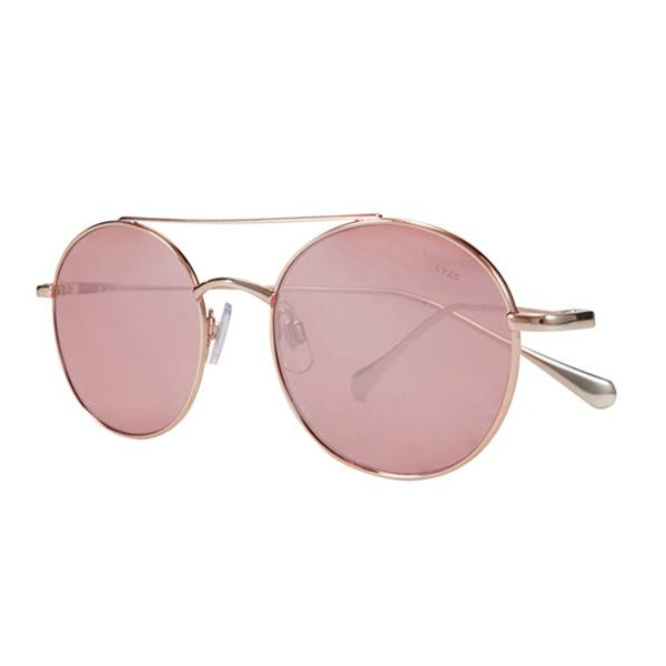 Kids I - IE69185, Gold frame with Pink / Silver mirror lens