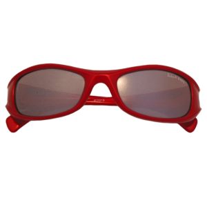 Kids I - IE7019, Shiny Metallic Red frame with silver mirror lens