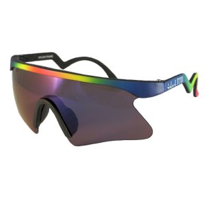 Kids II - IE 735CSX, Black - Neon rainbow frame kids blade sunglasses