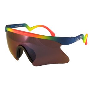 Kids I - IE 735SSX, Neon rainbow frame kids blade sunglasses