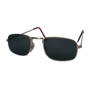 IE 041 Gold, Classic metal square sunglasses