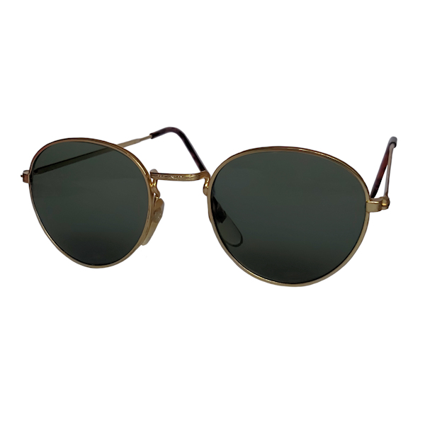 IE 053 Gold, Classic metal panto sunglasses