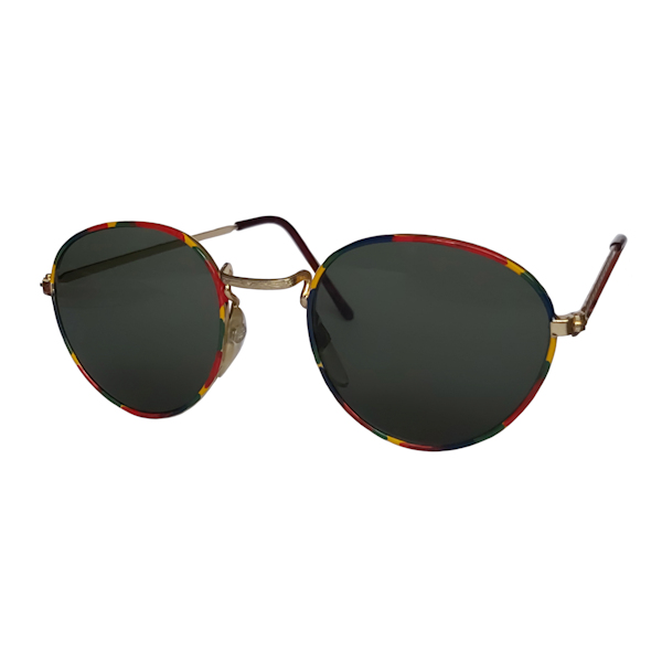 IE 053 Harlequin, Classic metal panto sunglasses